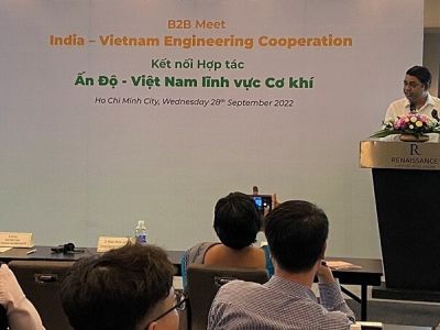 Việt Nam là điểm đến lớn nhất khu vực ASEAN của doanh nghiệp cơ khí Ấn Độ